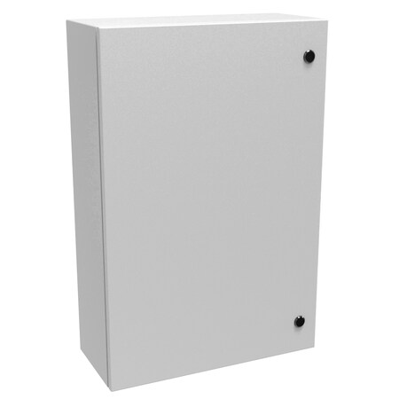 Hammond Slotted 1/4 Turn Latch Electrical Enclosures, 30 in H, 8 in D, 20 in W, NEMA 4, Steel EN4SD30208LG